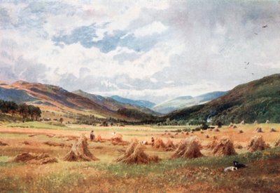 Uitzicht op Glen Lochy bij Killin, Perthsire (kleurenlitho) door Henry Sutton Palmer