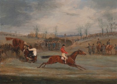 Scènes van een steeplechase: Bij de finish door Henry Thomas Alken