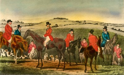 Het Uiterlijk van Swell verbaast de Surrey Hunt, 1838 door Henry Thomas Alken