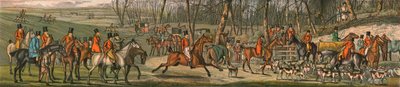 De Jacht - De Ontmoeting, 1820, 1890 door Henry Thomas Alken