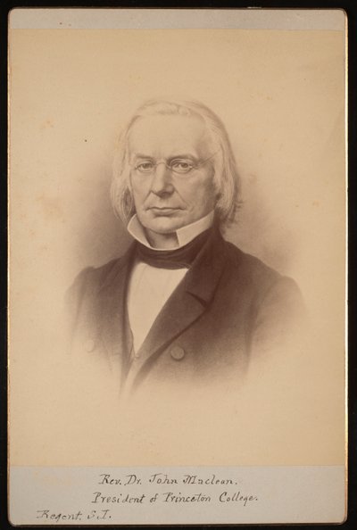 Portret van John Maclean 1800-1886, circa 1882 door Henry Ulke