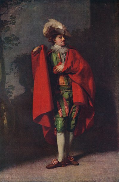 John Palmer als Graaf Almaviva in De Spaanse Barbier, 1779, 1917 door Henry Walton