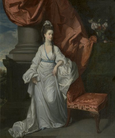 Lady Grant, echtgenote van Sir James Grant, Bt. door Henry Walton