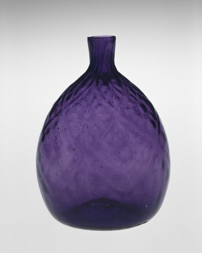 Zakfles door Henry William (attr.to) Stiegel