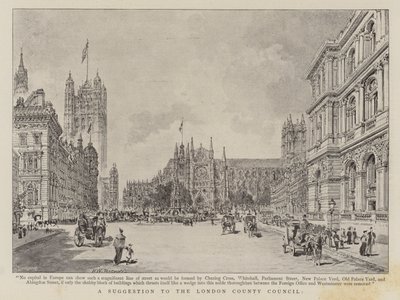 Een suggestie aan de London County Council door Henry William Brewer