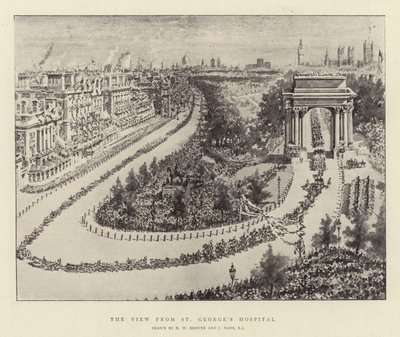 Het uitzicht vanaf St George