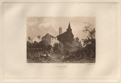 Das Malerische und Romantische Rheinland: Kronenburg Eifel, 1928 door Henry Winkles