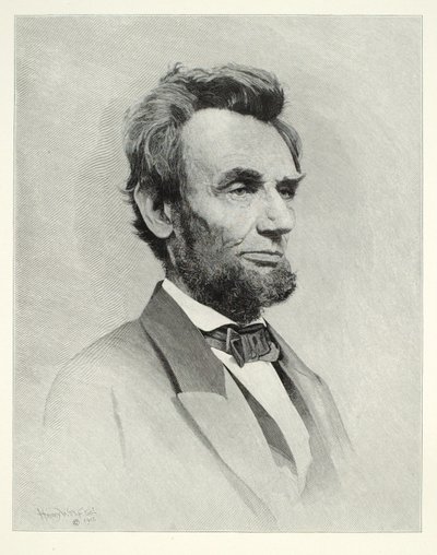 Abraham Lincoln door Henry Wolf