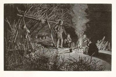 Bessenplukkerskamp door Henry Wolf