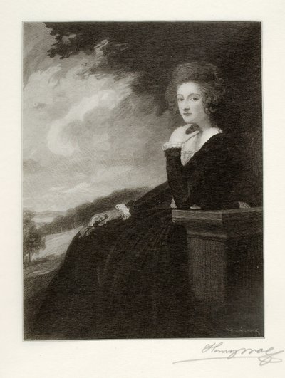 Mrs. De Crespigny door Henry Wolf