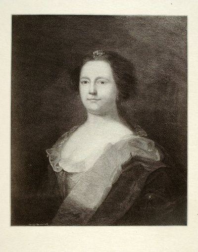 Mrs. Deborah Franklin door Henry Wolf