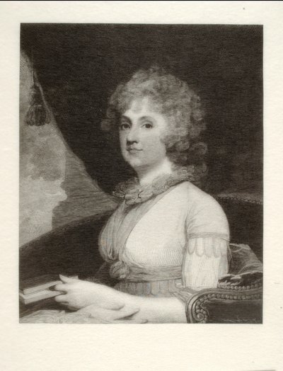 Mevrouw John Travis (Elizabeth Bond) door Henry Wolf