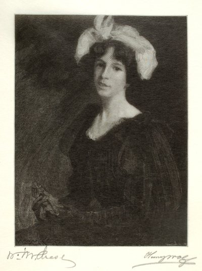 Portret van mevrouw C. door Henry Wolf
