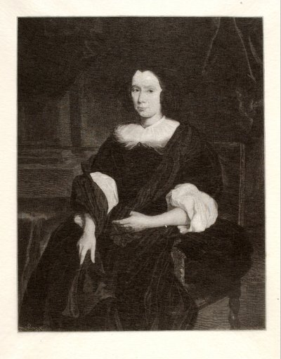 Portret van een dame door Henry Wolf