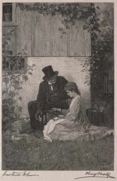 De marskramer uit New England door Henry Wolf