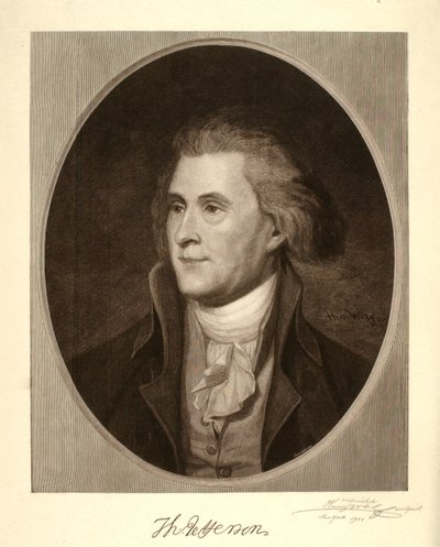 Thomas Jefferson door Henry Wolf