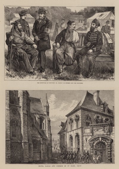 Scènes in Frankrijk door Henry Woods