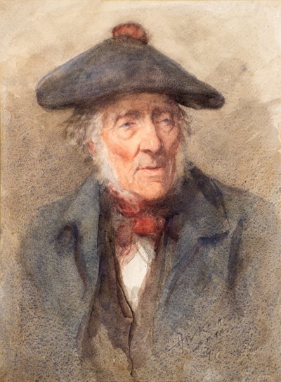 Een Bonnet Laird, c.1905 door Henry Wright Kerr