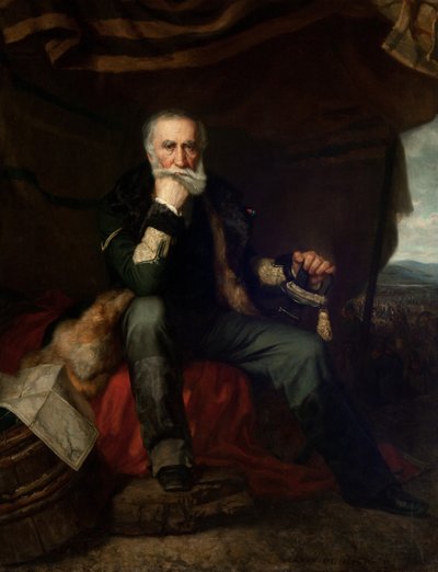 Portret van generaal Henryk Dembiński door Henryk Rodakowski
