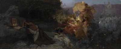 De Verleiding van Sint Hiëronymus door Henryk Siemiradzki