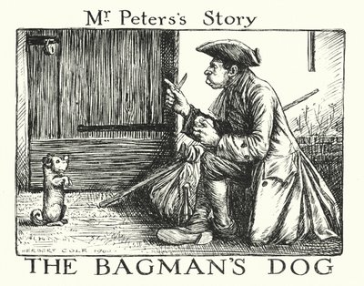 Legenden van Ingoldsby: De hond van de zakkenman (litho) door Herbert Cole