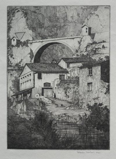 Pont St. Louis, Manton door Herbert Gordon Warlow