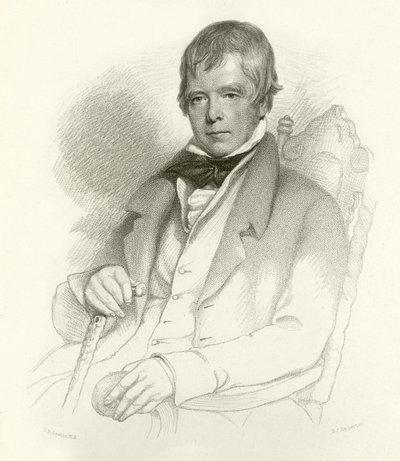 Sir Walter Scott door Herbert Gustave Schmalz