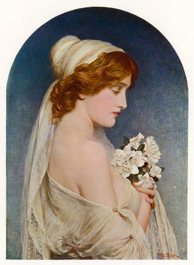 Iphigenia door Herbert Gustave after Schmalz
