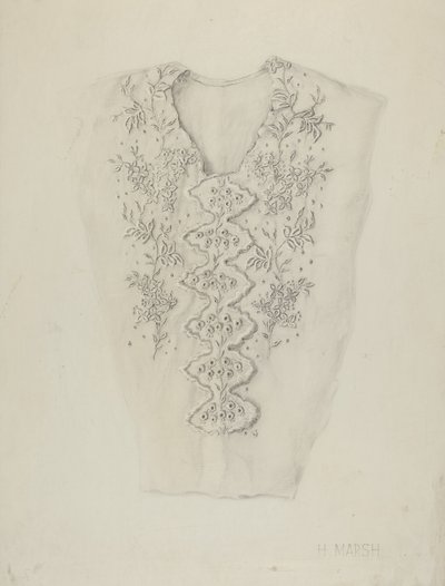 Katoenen Vestie door Herbert Marsh