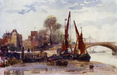 Chelsea Staith door Herbert Menzies (after) Marshall