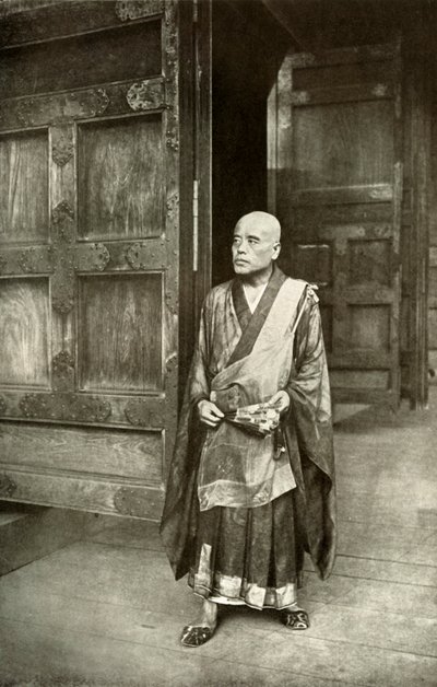 Een priester van Boeddha, 1910 door Herbert Ponting