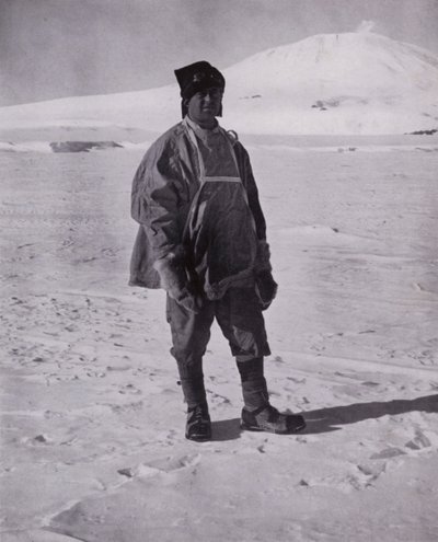 Kapitein Scott voor zijn laatste mars naar het zuiden door Herbert Ponting