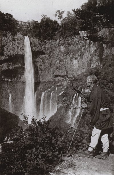 Kegon-no-taki door Herbert Ponting