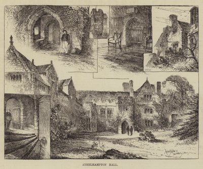 Athelhampton Hall door Herbert Railton