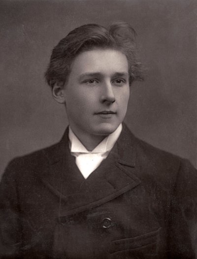 Edward Gordon Craig, ca. 1890 (foto) door Herbert Rose Barraud