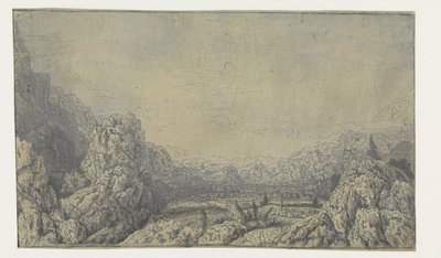 De ingesloten vallei door Hercules Segers