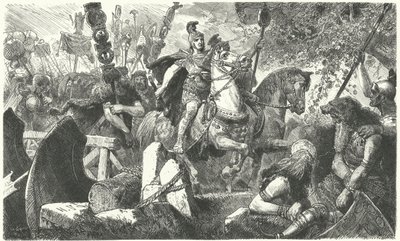 De Romeinen in Germania door Hermann Vogel