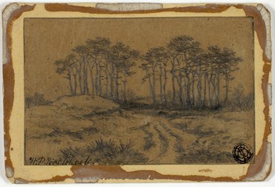Pad door Bomen door Hermanus Koekkoek