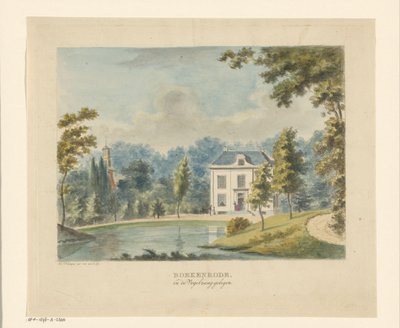 Buitenplaats Boekenrode door Hermanus Numan