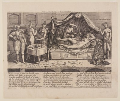 Vanitas door Hieronymous Wierix