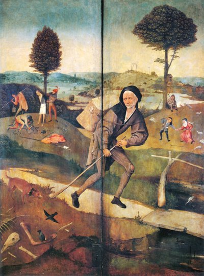 De hooiwagen door Hieronymus Bosch