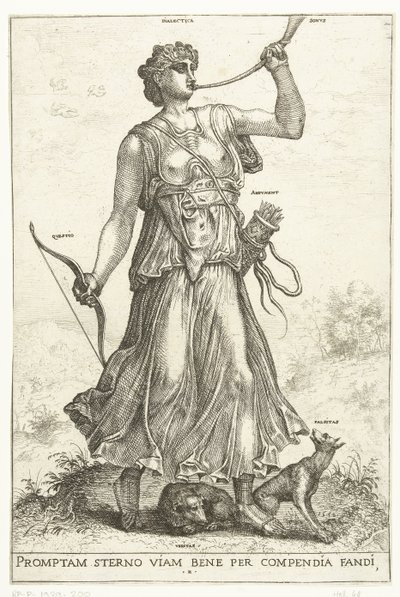 Dialectiek door Hieronymus Cock