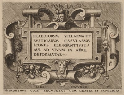  door Hieronymus Cock