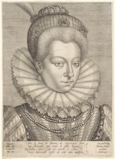 Portret van Catherine Henriette de Balzac d