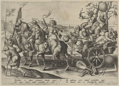 Volwassenheid door Hieronymus Wierix