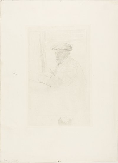 De graveur Joseph Tourny door Hilaire Germain Edgar Degas