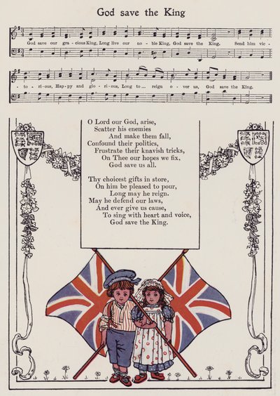 God Save The King door Hilda Broughton