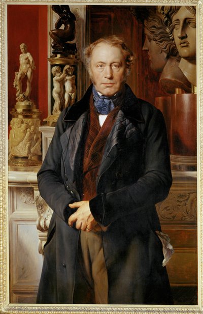 James Alexandre Graaf van Pourtales-Gorgier ... door Hippolyte (1797-1856) Delaroche