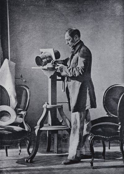 Portret van Hippolyte Bayard, door hemzelf genomen door Hippolyte Bayard