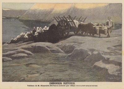 Laatste terugkeer door Hippolyte Berteaux